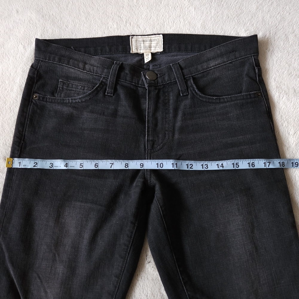 🇺🇸 CURRENT/ELLIOTT The Fling Slim Boyfriend Jean Size 25 - Picture 13 of 16